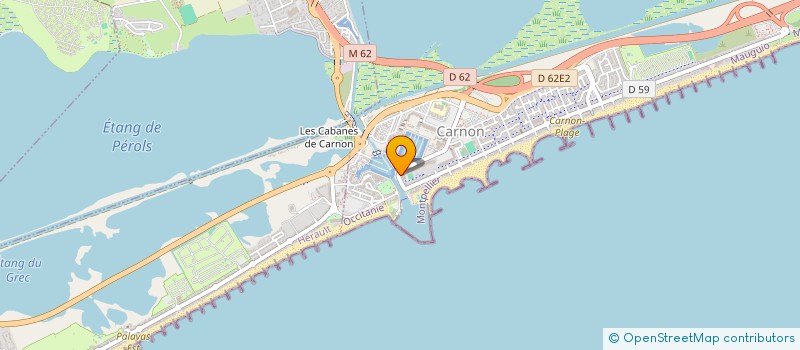 localisation de l'entreprise MONSIEUR RAPHAEL CARRIERE  MAUGUIO