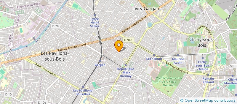 localisation de l'entreprise MONSIEUR RAPHAEL CARRON  LIVRY-GARGAN