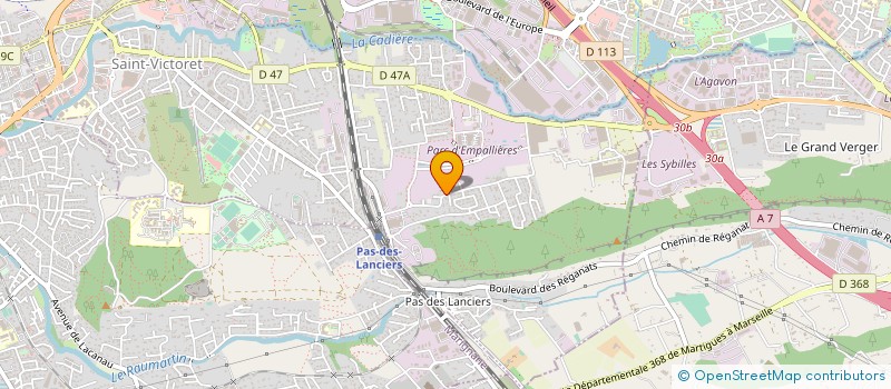 localisation de l'entreprise MONSIEUR RAPHAEL CARTIGNY SAINT-JACQUES  SAINT-VICTORET