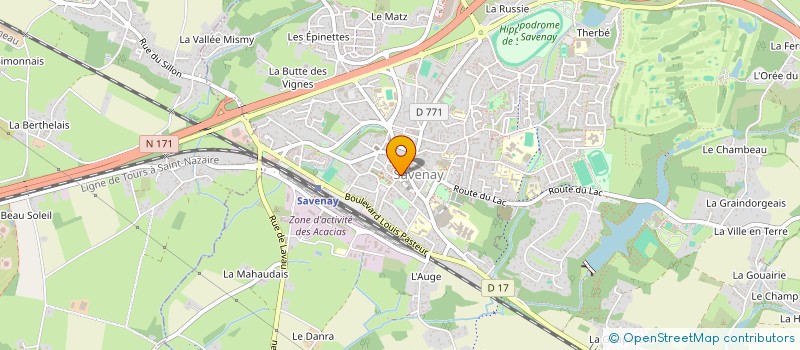 localisation de l'entreprise MONSIEUR RAPHAEL CASSAGRANDE  SAINT-FARGEAU-PONTHIERRY