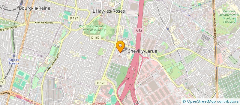 localisation de l'entreprise MONSIEUR RAPHAEL CATANESE à CHEVILLY-LARUE