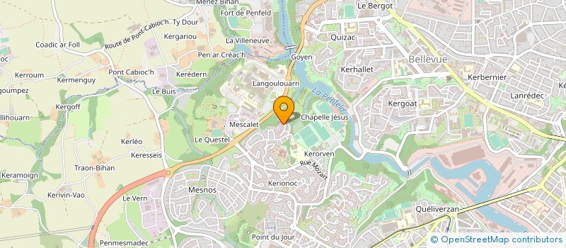 localisation de l'entreprise MONSIEUR RAPHAEL CAZES à BREST