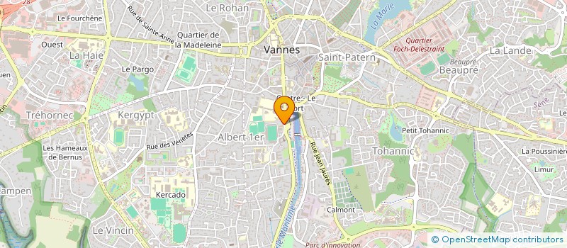 localisation de l'entreprise MONSIEUR RAPHAEL CENSIER à VANNES