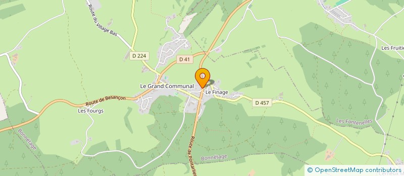 localisation de l'entreprise MONSIEUR RAPHAEL CERUTTI  BONNETAGE