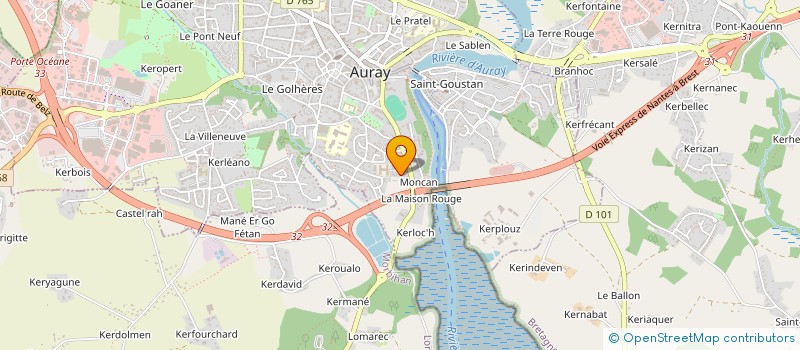 localisation de l'entreprise MONSIEUR RAPHAEL CHAPELAIN-LEFEBVRE  SAINT-VINCENT-DE-TYROSSE