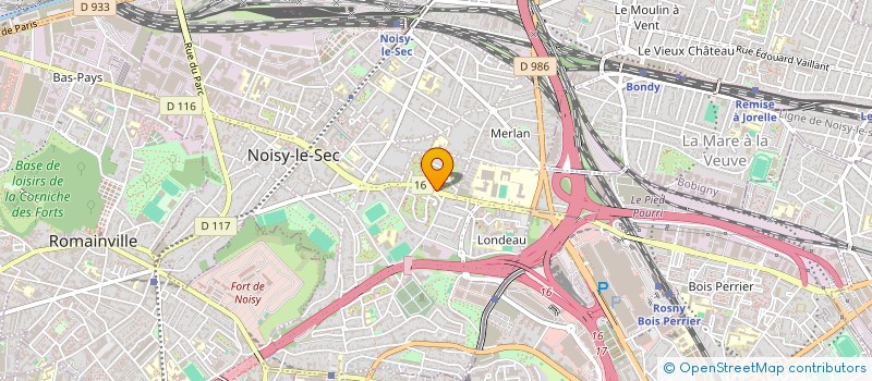 localisation de l'entreprise MONSIEUR RAPHAEL CHARLES à NOISY-LE-SEC