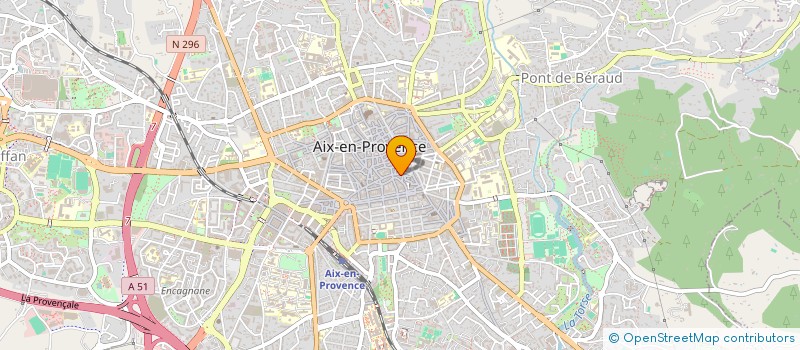localisation de l'entreprise MONSIEUR RAPHAEL CHATEAU  AIX-EN-PROVENCE