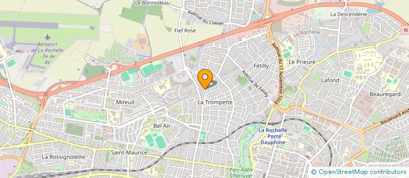 localisation de l'entreprise MONSIEUR RAPHAEL CHOGNOT  LA ROCHELLE