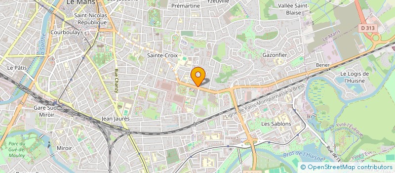 localisation de l'entreprise MONSIEUR RAPHAEL CHOLET  LE MANS