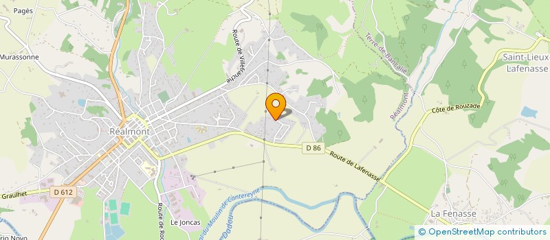 localisation de l'entreprise MONSIEUR RAPHAEL CHOUQUET  REALMONT