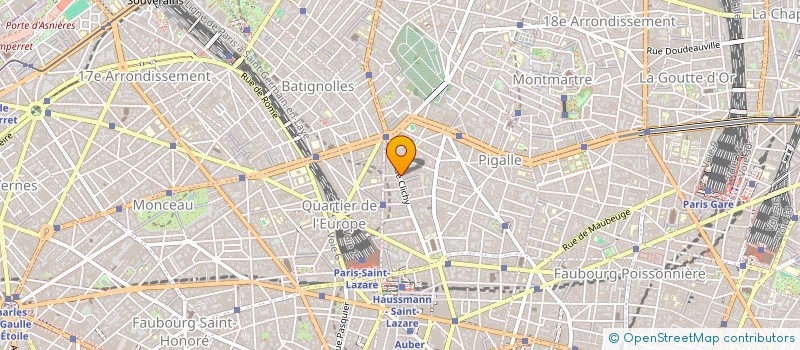 localisation de l'entreprise MONSIEUR RAPHAEL CHOYE  PARIS