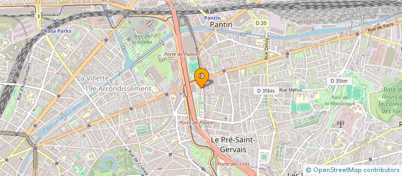 localisation de l'entreprise MONSIEUR RAPHAEL CLAIREFOND  PARIS