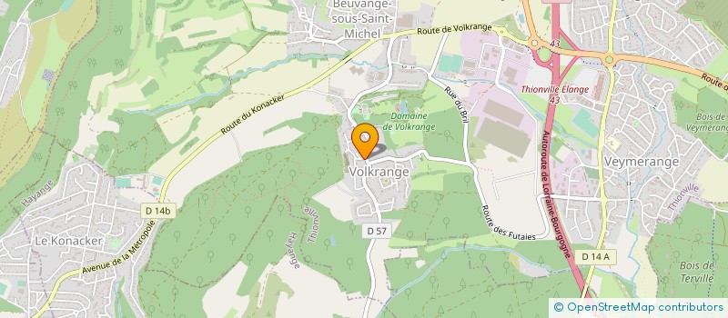 localisation de l'entreprise MONSIEUR RAPHAEL CLEMENT  THIONVILLE