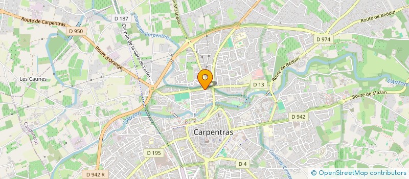 localisation de l'entreprise MONSIEUR RAPHAEL COCHET à CARPENTRAS