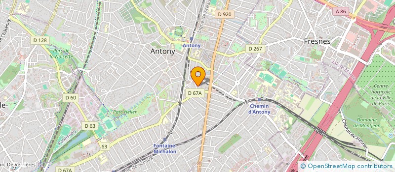 localisation de l'entreprise MONSIEUR RAPHAEL COHEN à ANTONY