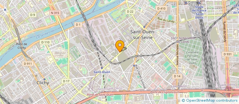 localisation de l'entreprise MONSIEUR RAPHAEL COLLIN à SAINT-OUEN-SUR-SEINE
