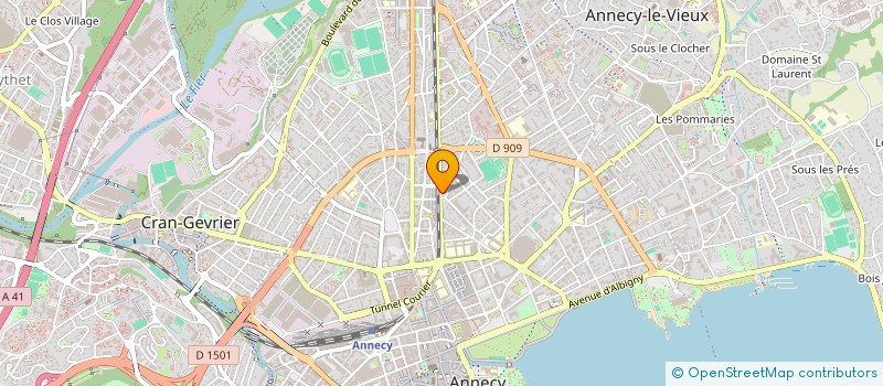 localisation de l'entreprise MONSIEUR RAPHAEL CONNES-CASTAN  ANNECY