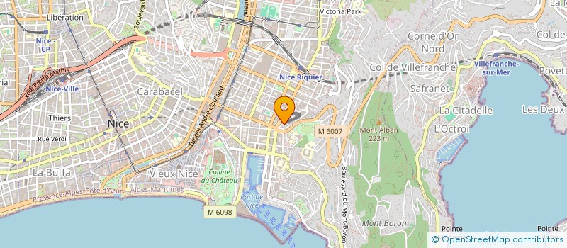 localisation de l'entreprise MONSIEUR RAPHAEL CONTESSO à NICE