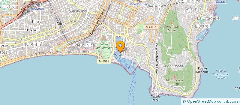 localisation de l'entreprise MONSIEUR RAPHAEL CORDIANO  NICE