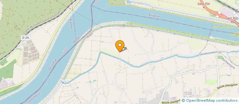 localisation de l'entreprise MONSIEUR RAPHAEL COURDON  BARBENTANE