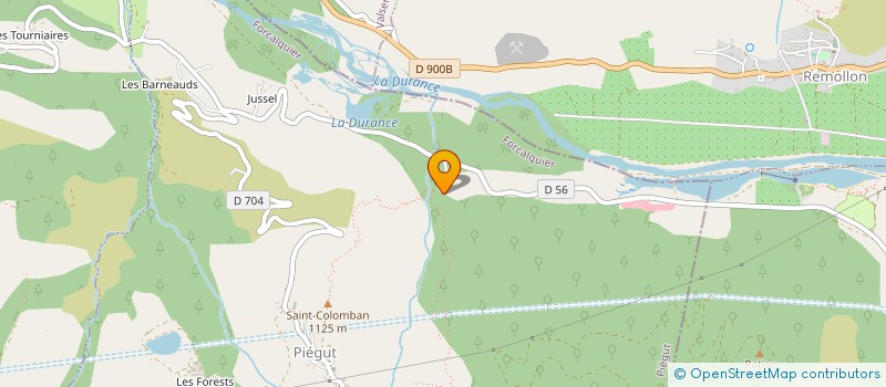 localisation de l'entreprise MONSIEUR RAPHAEL CRUZ  PIEGUT