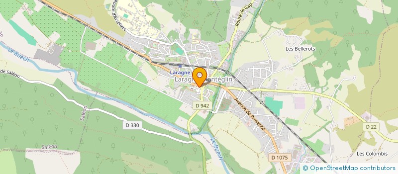 localisation de l'entreprise MONSIEUR RAPHAEL CUSENZA  VAL BUECH-MEOUGE