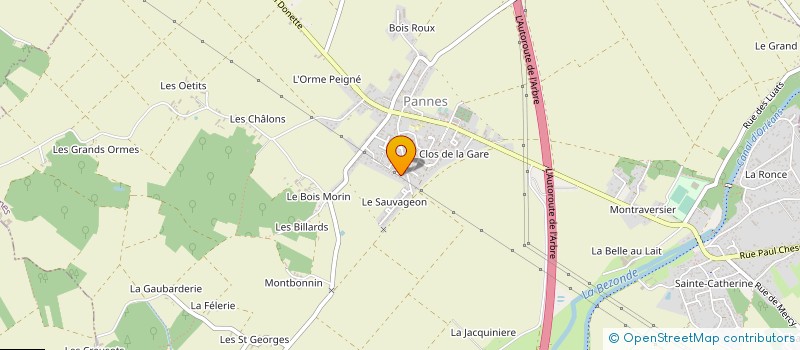 localisation de l'entreprise MONSIEUR RAPHAEL CZARMAGA  PANNES