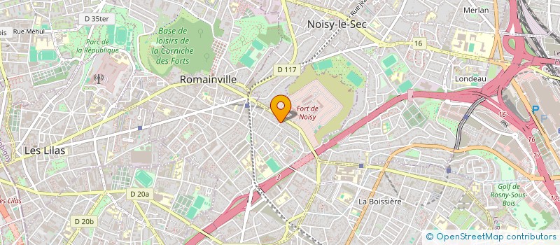 localisation de l'entreprise MONSIEUR RAPHAEL DAHAN à ROMAINVILLE