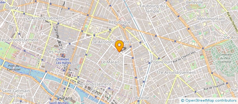 localisation de l'entreprise MONSIEUR RAPHAEL DALLAPORTA  PARIS