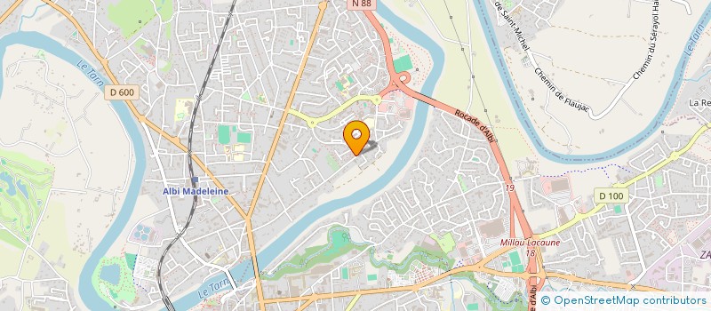 localisation de l'entreprise MONSIEUR RAPHAEL DALLEAU à ALBI