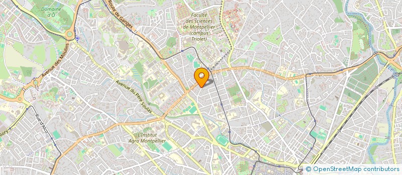 localisation de l'entreprise MONSIEUR RAPHAEL DANEZAN à MONTPELLIER