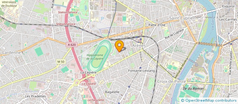 localisation de l'entreprise MONSIEUR RAPHAEL DARDOL  TOULOUSE