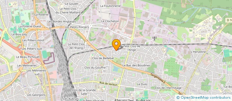 localisation de l'entreprise MONSIEUR RAPHAEL DAROUSSIN à FLEURY-LES-AUBRAIS
