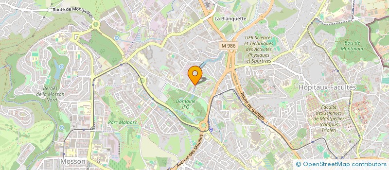 localisation de l'entreprise MONSIEUR RAPHAEL DAULT  MONTPELLIER