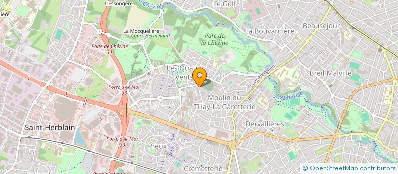 localisation de l'entreprise MONSIEUR RAPHAEL DAUNAS  SAINT-HERBLAIN