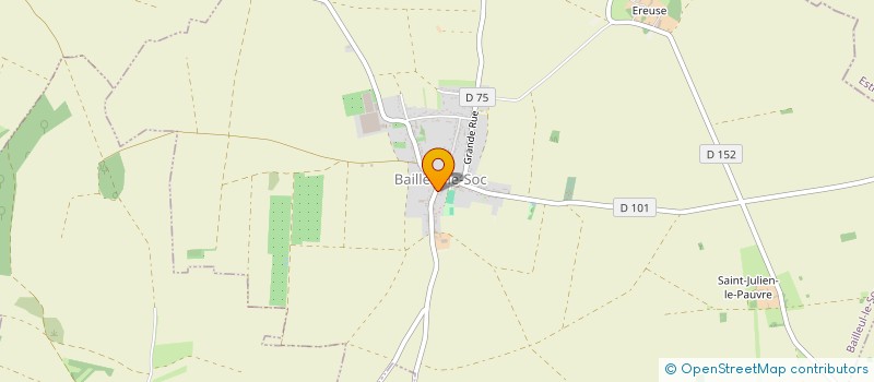 localisation de l'entreprise MONSIEUR RAPHAEL DAVENNE  BAILLEUL-LE-SOC