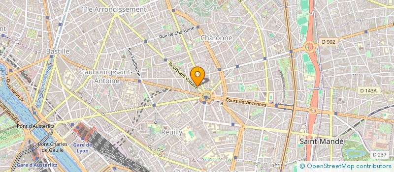 localisation de l'entreprise MONSIEUR RAPHAEL DE LA MORINERIE  PARIS