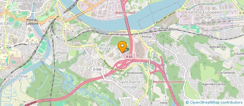 localisation de l'entreprise MONSIEUR RAPHAEL DE LA ROSA à BAYONNE