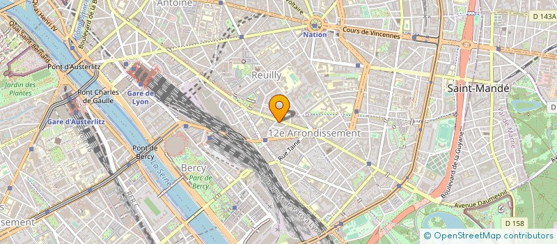 localisation de l'entreprise MONSIEUR RAPHAEL DE TRAMASURE  PARIS