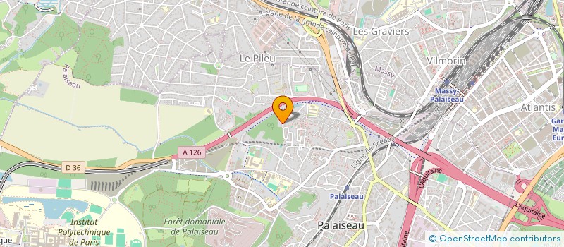 localisation de l'entreprise MONSIEUR RAPHAEL DEBARRE  PALAISEAU