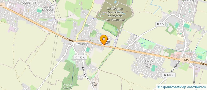 localisation de l'entreprise MONSIEUR RAPHAEL DELCAMBRE  LEWARDE