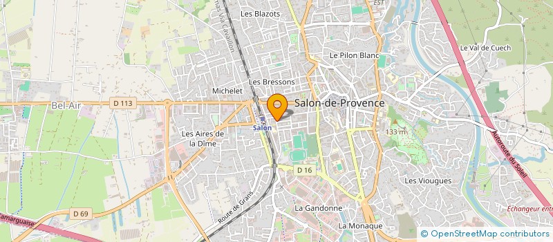 localisation de l'entreprise MONSIEUR RAPHAEL DEMOUX à SALON-DE-PROVENCE