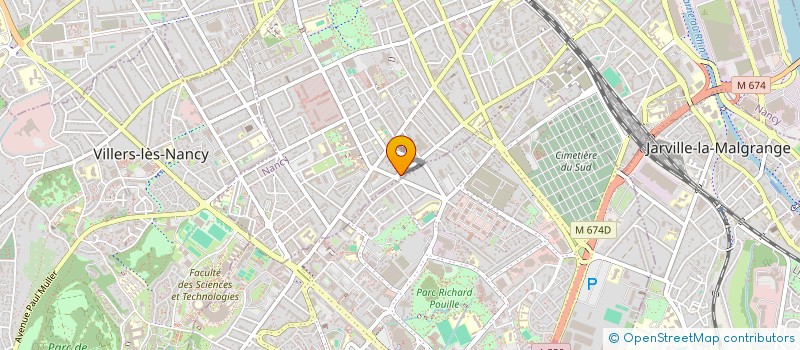 localisation de l'entreprise MONSIEUR RAPHAEL DENOIX  NANCY