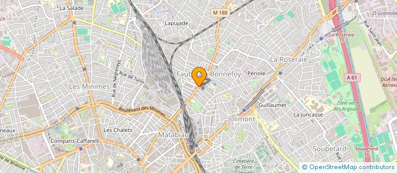localisation de l'entreprise MONSIEUR RAPHAEL DERY  TOULOUSE