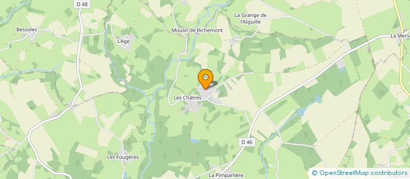 localisation de l'entreprise MONSIEUR RAPHAEL DESABRE à CHENIERS