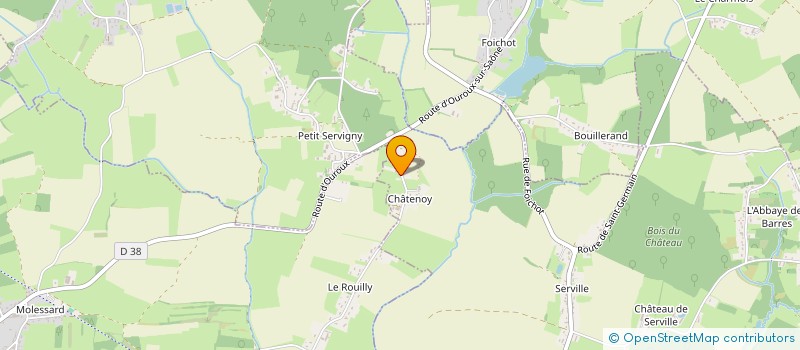 localisation de l'entreprise MONSIEUR RAPHAEL DESBOIS  SAINT-CHRISTOPHE-EN-BRESSE