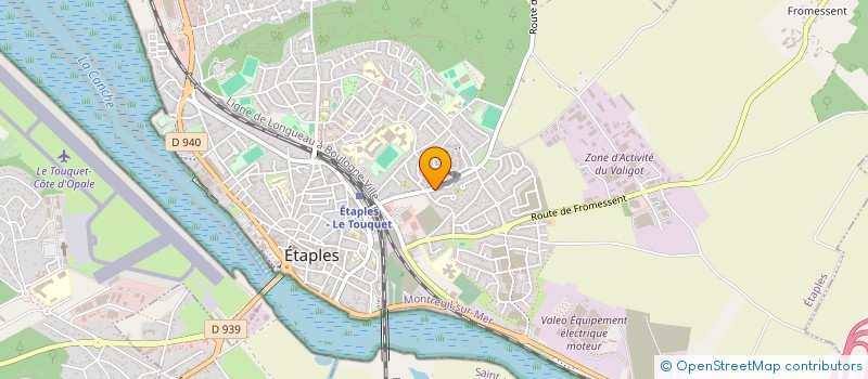 localisation de l'entreprise MONSIEUR RAPHAEL DESCHARLES à ETAPLES