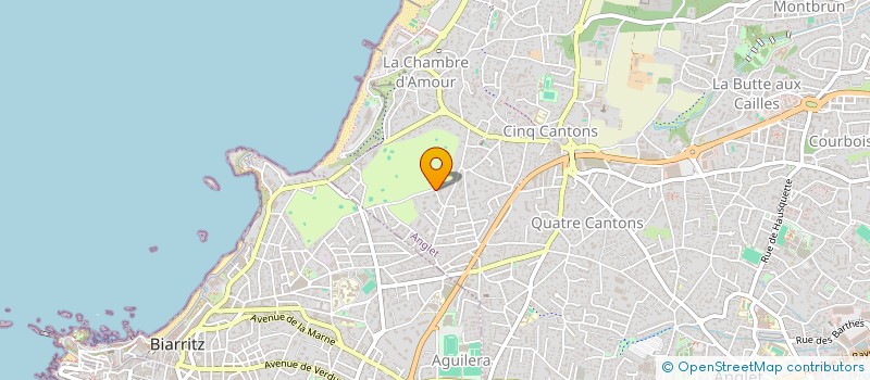 localisation de l'entreprise MONSIEUR RAPHAEL DETTORI à ANGLET