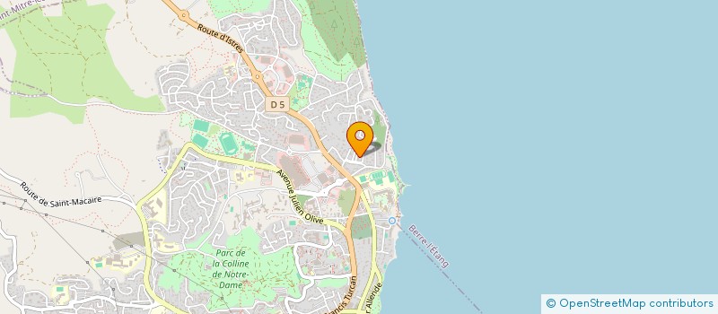 localisation de l'entreprise MONSIEUR RAPHAEL DEUFF  MARTIGUES