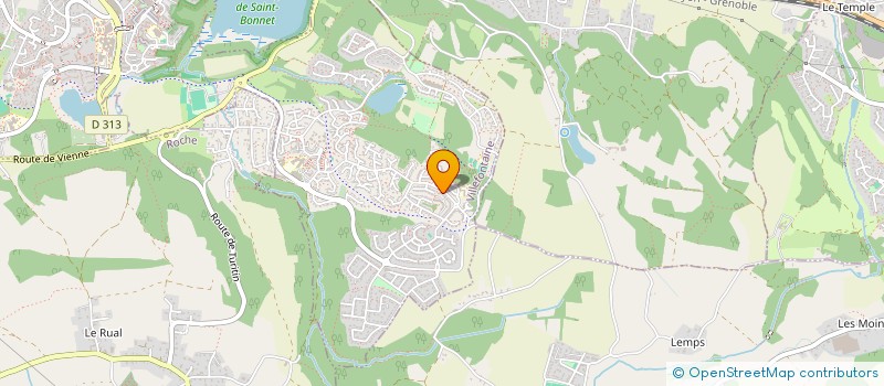 localisation de l'entreprise MONSIEUR RAPHAEL DEUZE  VILLEFONTAINE